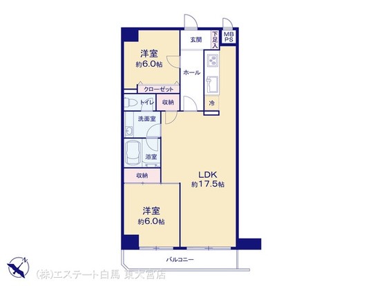 apartment 埼玉県さいたま市見沼区東大宮５丁目31-9 NYビル