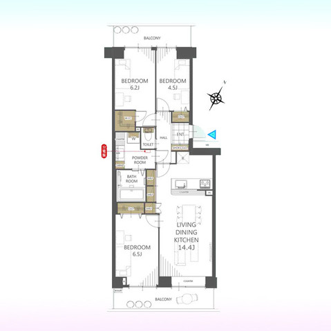 apartment 埼玉県さいたま市見沼区東大宮５丁目31-9 NYビル