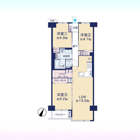apartment 埼玉県さいたま市見沼区東大宮５丁目31-9 NYビル