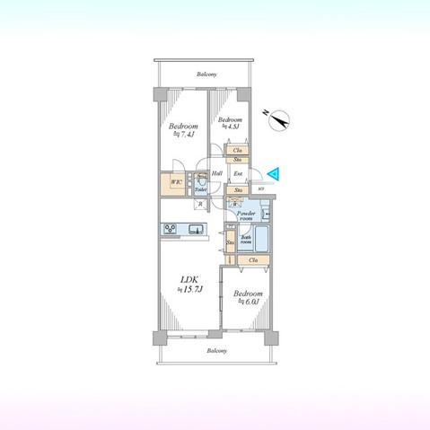 apartment 埼玉県さいたま市見沼区東大宮５丁目31-9 NYビル