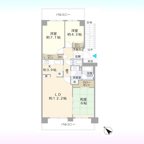 apartment 埼玉県さいたま市見沼区東大宮５丁目31-9 NYビル