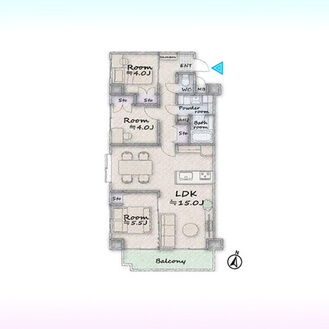 apartment 埼玉県さいたま市見沼区東大宮５丁目31-9 NYビル