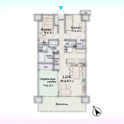 apartment 埼玉県さいたま市見沼区東大宮５丁目31-9 NYビル