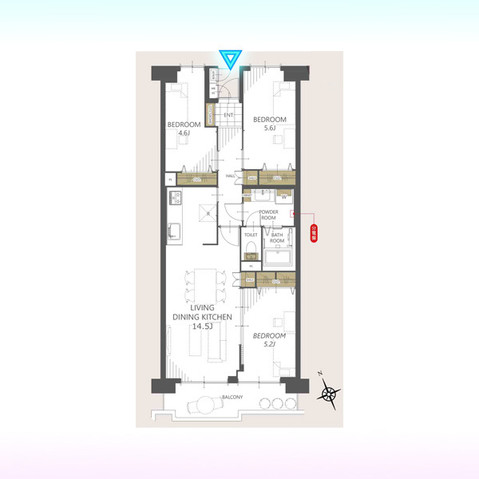 apartment 埼玉県さいたま市見沼区東大宮５丁目31-9 NYビル