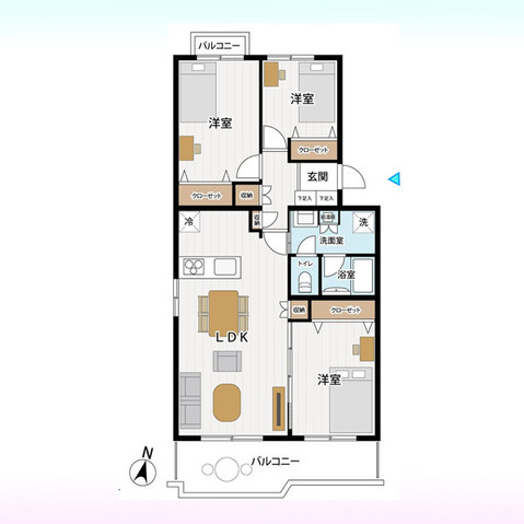 apartment 埼玉県さいたま市見沼区東大宮５丁目31-9 NYビル