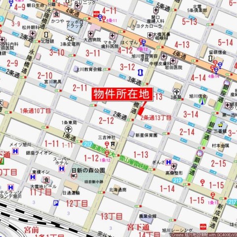 apartment 北海道旭川市四条通１３丁目1191-1