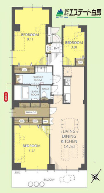 apartment 埼玉県所沢市北原町
地図を見る