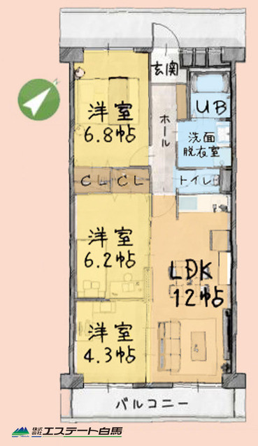 apartment 埼玉県所沢市若松町
地図を見る