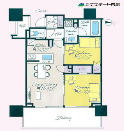 apartment 埼玉県所沢市東住吉
地図を見る