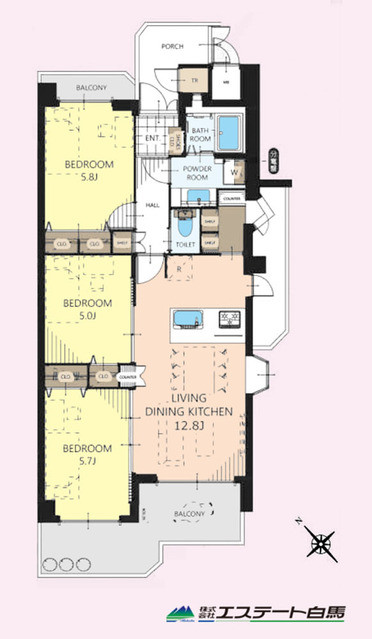 apartment 埼玉県入間郡三芳町みよし台
地図を見る