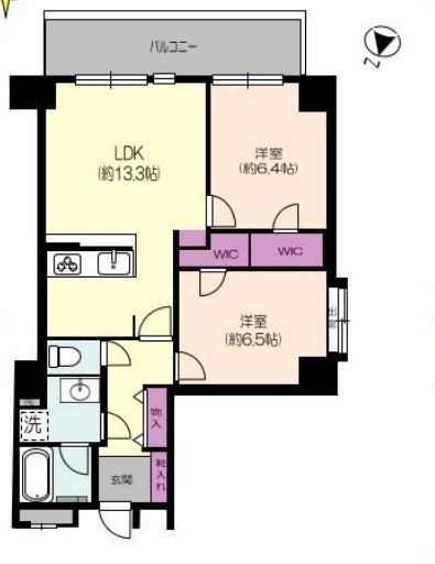 apartment 東京都中野区新井２丁目1-19 パックマートビル4F