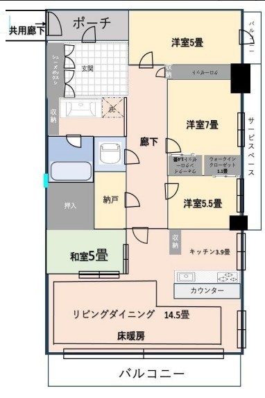 apartment 東京都中野区新井２丁目1-19 パックマートビル4F