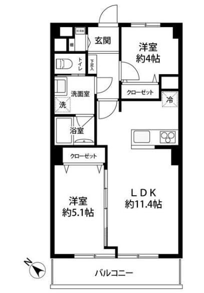 apartment 東京都中野区新井２丁目1-19 パックマートビル4F