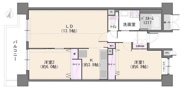 apartment 東京都中野区新井２丁目1-19 パックマートビル4F