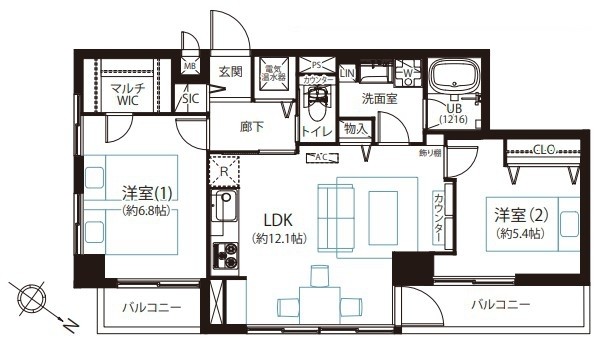 apartment 東京都中野区新井２丁目1-19 パックマートビル4F