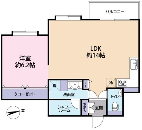 apartment 東京都中野区新井２丁目1-19 パックマートビル4F