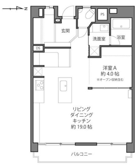 apartment 東京都中野区新井２丁目1-19 パックマートビル4F