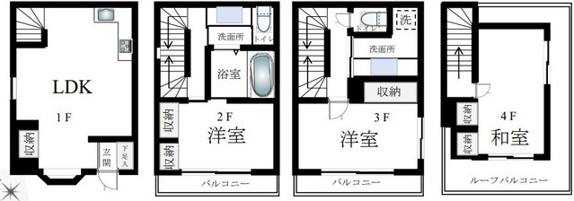 detached 東京都中野区新井２丁目1-19 パックマートビル4F
