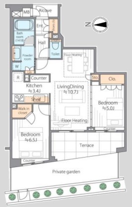 apartment 東京都中野区新井２丁目1-19 パックマートビル4F