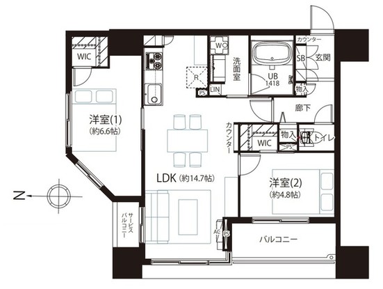apartment 東京都中野区新井２丁目1-19 パックマートビル4F