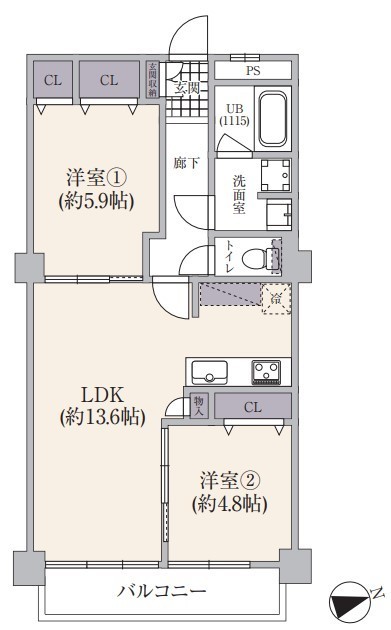 apartment 東京都中野区新井２丁目1-19 パックマートビル4F