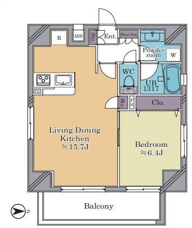 apartment 東京都中野区新井２丁目1-19 パックマートビル4F
