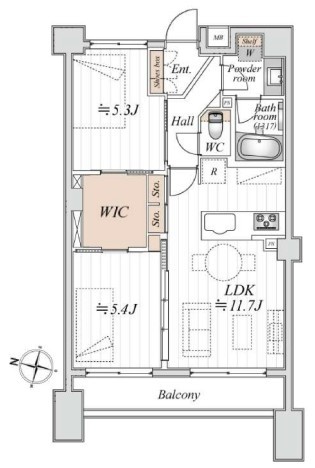 apartment 東京都中野区新井２丁目1-19 パックマートビル4F