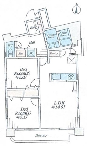 apartment 東京都中野区新井２丁目1-19 パックマートビル4F