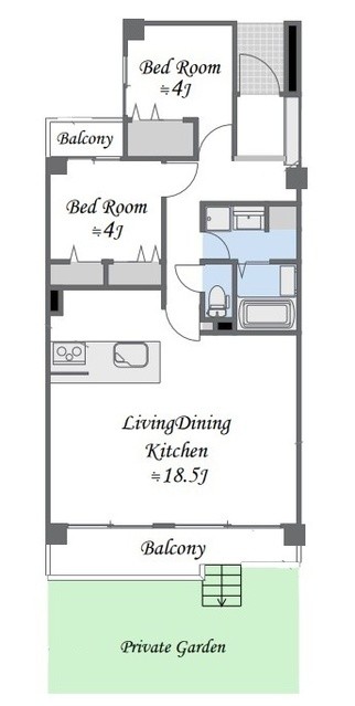 apartment 東京都中野区新井２丁目1-19 パックマートビル4F