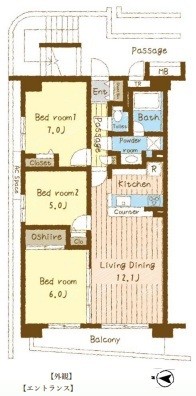 apartment 埼玉県越谷市大字袋山1361-16