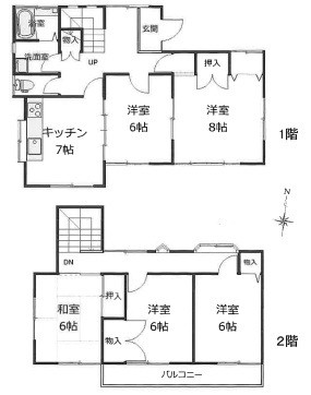 detached 埼玉県春日部市上大増新田
地図を見る