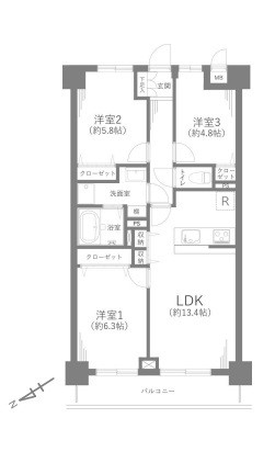 apartment 埼玉県越谷市大字袋山1361-16