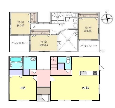 detached 埼玉県越谷市大字袋山1361-16