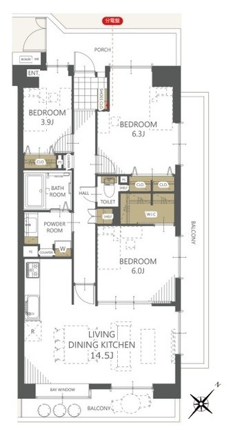 apartment 埼玉県越谷市大字袋山1361-16