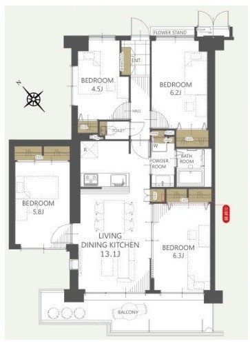 apartment 埼玉県草加市花栗３丁目
地図を見る