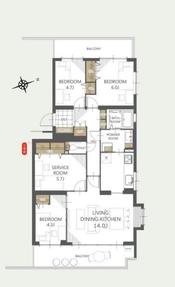 apartment 埼玉県越谷市大字袋山1361-16