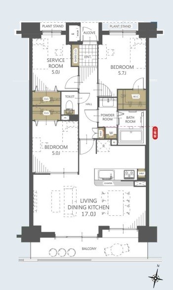 apartment 埼玉県越谷市千間台西２丁目
地図を見る