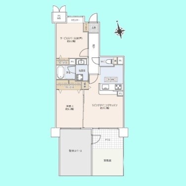 apartment 埼玉県さいたま市南区南浦和２丁目38-1 北原ビル1階