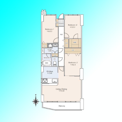 apartment 埼玉県さいたま市南区南浦和２丁目38-1 北原ビル1階