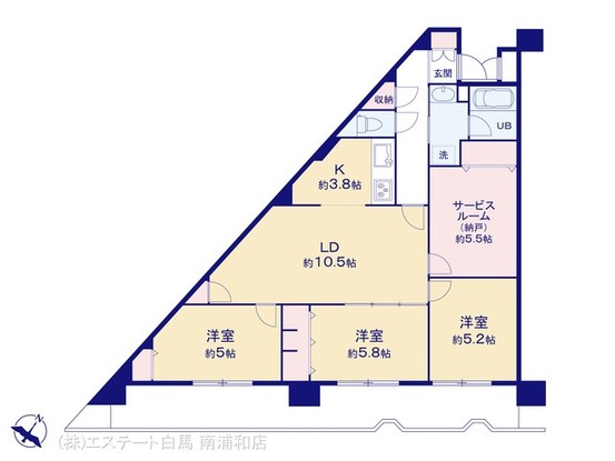 apartment 埼玉県さいたま市南区南浦和２丁目38-1 北原ビル1階