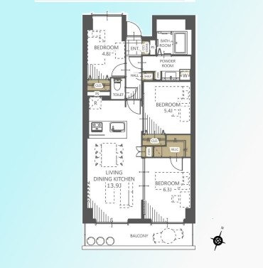 apartment 埼玉県さいたま市南区南浦和２丁目38-1 北原ビル1階