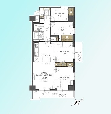 apartment 埼玉県さいたま市南区南浦和２丁目38-1 北原ビル1階