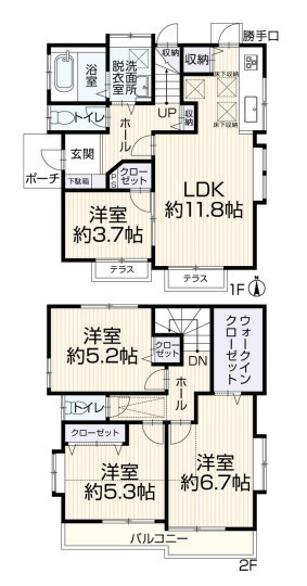 detached 東京都国分寺市本町４丁目19-10 ビッググラッド国分寺