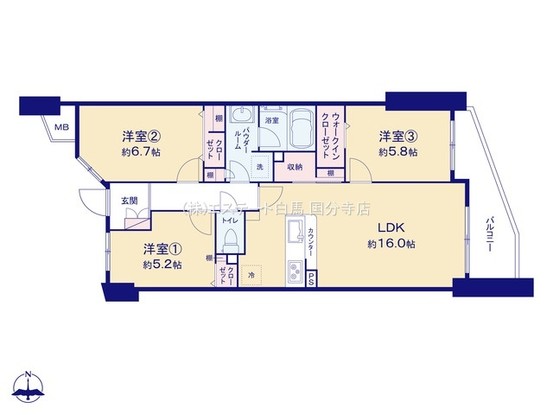 apartment 東京都国分寺市本町４丁目19-10 ビッググラッド国分寺