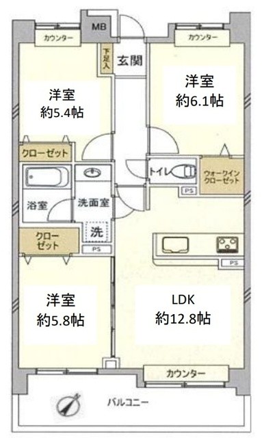 apartment 東京都国分寺市本町４丁目19-10 ビッググラッド国分寺
