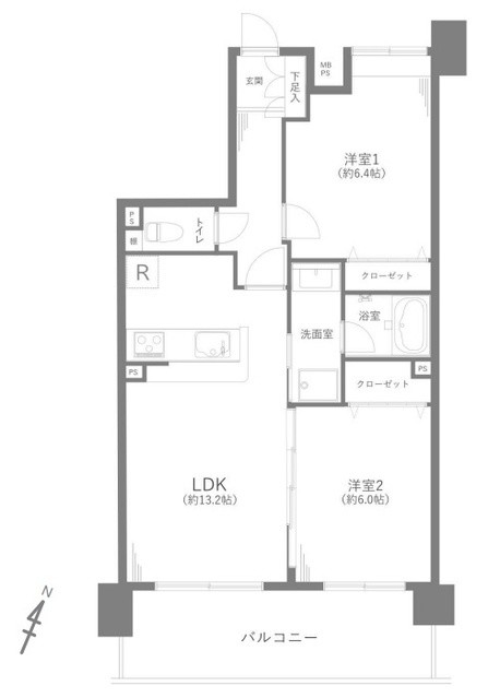 apartment 東京都国分寺市本町４丁目19-10 ビッググラッド国分寺