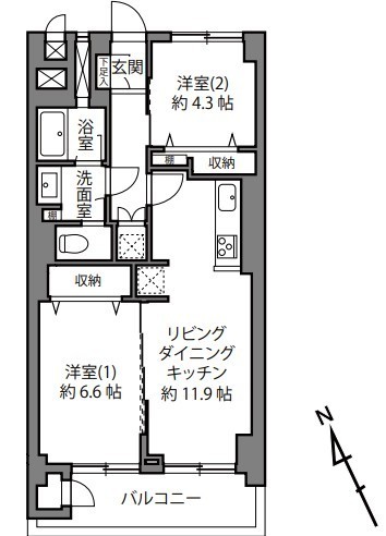 apartment 東京都国分寺市本町４丁目19-10 ビッググラッド国分寺