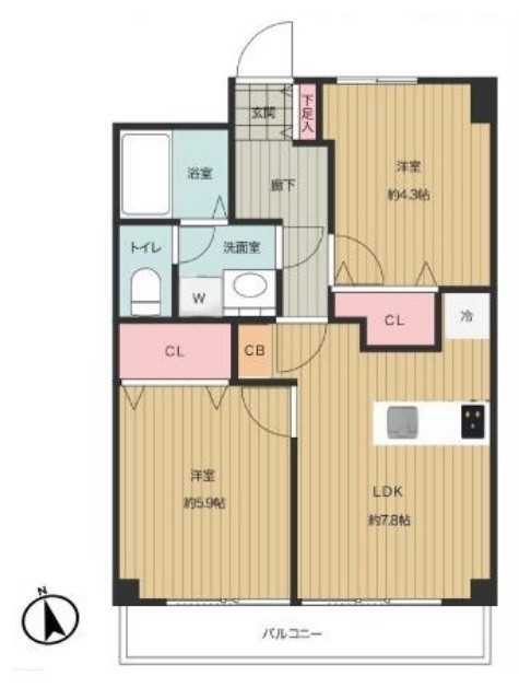 apartment 東京都国分寺市本町４丁目19-10 ビッググラッド国分寺