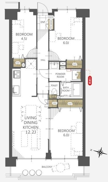 apartment 東京都国分寺市本町４丁目19-10 ビッググラッド国分寺