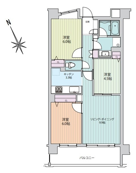 apartment 東京都国分寺市本町４丁目19-10 ビッググラッド国分寺